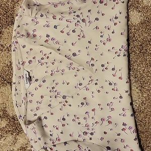 Express short sleeve floral blouse